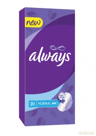 Always Liners Wkadki Higieniczne Normal (20) [CHEMIA]