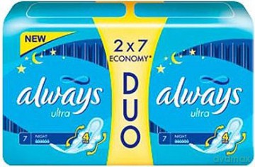 Always Ultra Night Duopack (2x7) [CHEMIA]