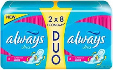Always Ultra Super+ Duopack (2x8) [CHEMIA]