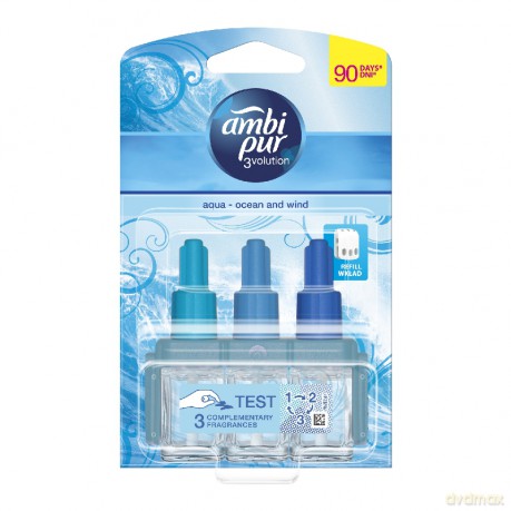 Ambi Pur 3v Aqua Ocean Wind Wkład [CHEMIA]