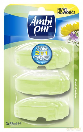 Ambi Pur Flush Fresh Garden Zapas (3sztuk) [CHEMIA]