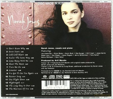 Norah Jones: Come Away With Me [SACD]