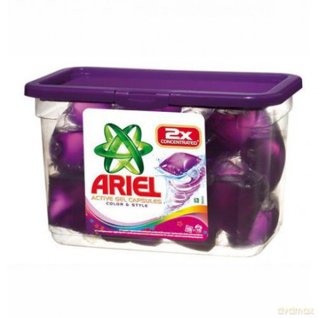 Ariel - Kapsuki Żel Color 38sztuk [CHEMIA]