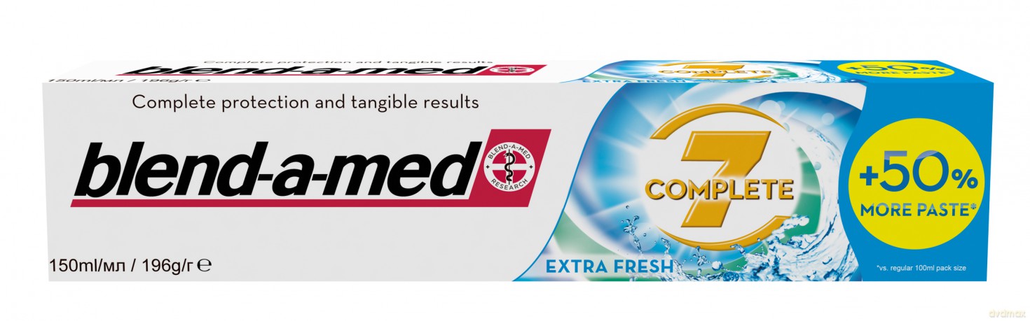 Blend-A-Med Pasta Do Zębów Complete 7 Extra Fresh 150ml [KOSMETYKI]