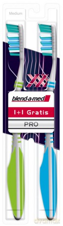 Blend-A-Med Szczoteczka Professional Medium (Średnia) Duopack [KOSMETYKI]