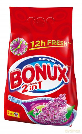 Bonux Proszek Do Prania 2w1 Lilac 4kg [CHEMIA]