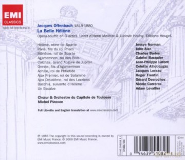 Norman/Aler/Plasson/Capitole Du Toulouse: Belle Helene [2CD]