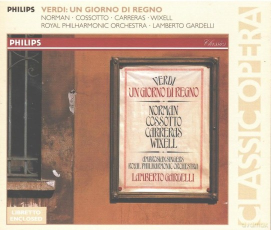 Norman/Carreras: Verdi:Ungiorno Di Regno [CD]
