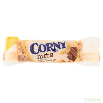 Corny Nuts Orzech Arachidowy - Mleczna Czekolada 24g