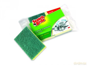 Czyścik Scotch Brite Standard Do Kuchni - 2sztuki [CHEMIA]