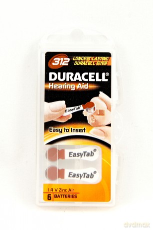 Duracell Bateria Suchowa Da 312 P6 [CHEMIA]