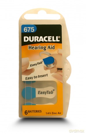 Duracell Bateria Suchowa Da 675 P6 [CHEMIA]