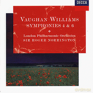 Norrington/Lpo: Vaughan Wiliams Symph.4&6 [CD]