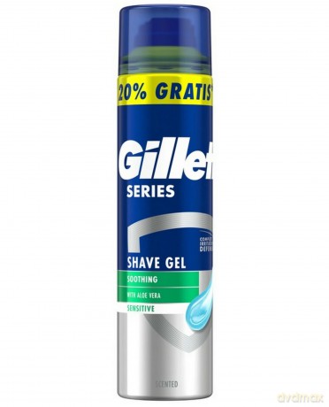 Gillette Series Żel Do Golenia Skóra Wrażliwa 240ml [KOSMETYKI]