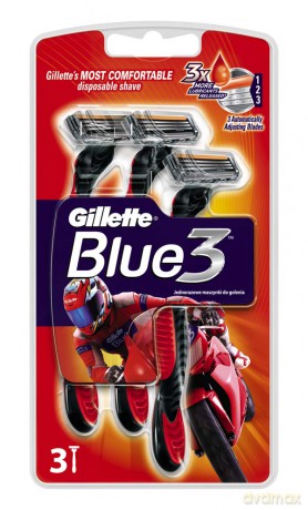 Gillette Blue3 Speed 3sztuki