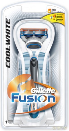 Gillette Fusion Cool White Manual Maszynka 1 wkład