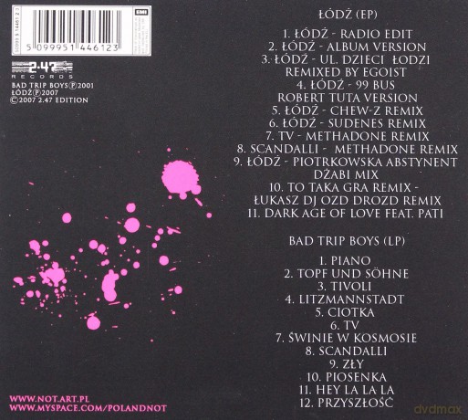 Not: Lodz - Bad Trip Boys [2CD]