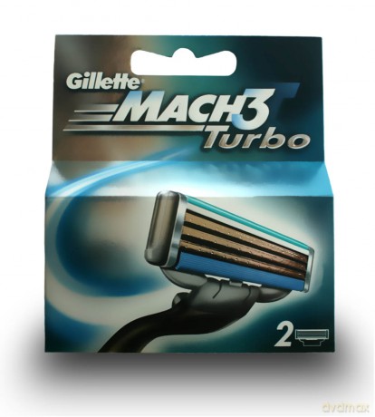Gillette Mach3 Turbo Wkad 2sztuki