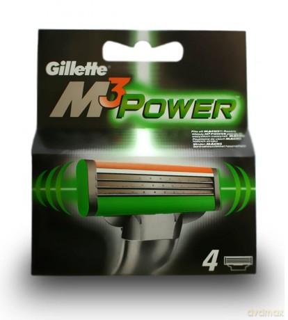 Gillette Mach 3 Power Wkład 4sztuki