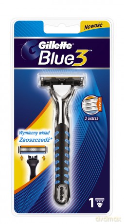 Gillette Maszynka Systemowa Blue3 +1 Wkład