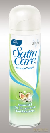 Gillette Satin Care Avocado Twist Żel Do Golenia Dla Kobiet 200ml [KOSMETYKI]