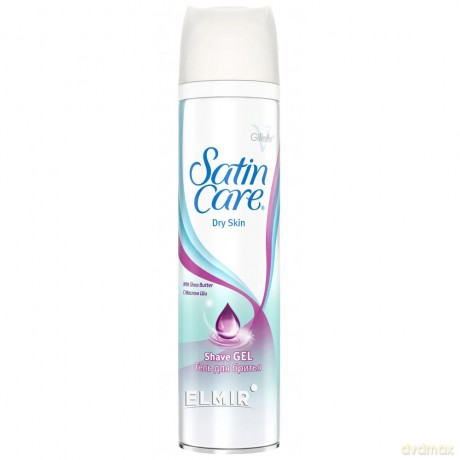 Gillette Satin Care Do Suchej Skóry Żel Do Golenia Dla Kobiet 200ml [KOSMETYKI]