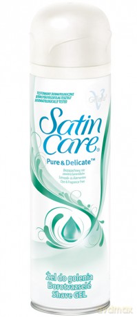 Gillette Satin Care Pro Skin Żel Do Golenia Dla Kobiet 200ml [KOSMETYKI]
