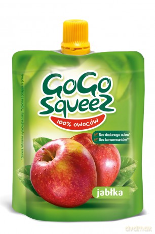 Sok Gogo Squeez Jabłko 90g Display
