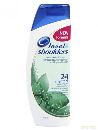 Szampon Head&Shoulders 2w1 Mentol Naturalna Świeżość 200ml [KOSMETYKI]