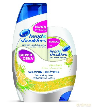 Head&Shoulders Citrus Szampon 400ml +odžywka 180ml [KOSMETYKI]