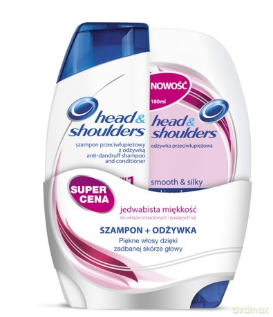 Szampon i Odżywka Head&Shoulders Jedwabista Miękkość 200ml+180ml [KOSMETYKI]