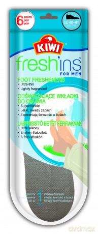 Kiwi Fresh (40-41) Wkładki 6sztuk [CHEMIA]