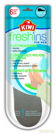 Kiwi Fresh (42-43) Wkładki 6sztuk [CHEMIA]