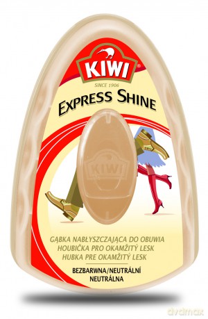 Kiwi Gąbka Nabłyszczająca Bezbarwna [CHEMIA]