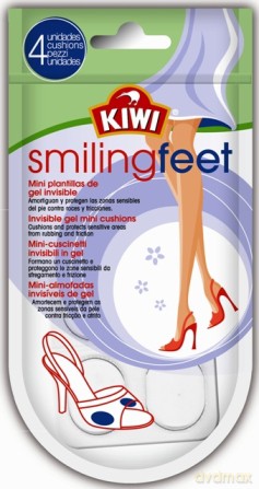 Kiwi Smiling Feet Poduszki Żelowe Mini [CHEMIA]