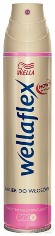 Wellaflex Lakier Nabłyszczający Maksymalnie Utrwalający 250ml [KOSMETYKI]