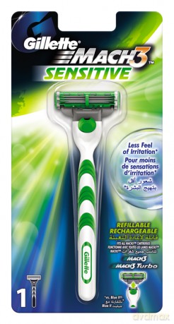 Maszynka Gillette Mach 3 Sensitive + 1 Wkład