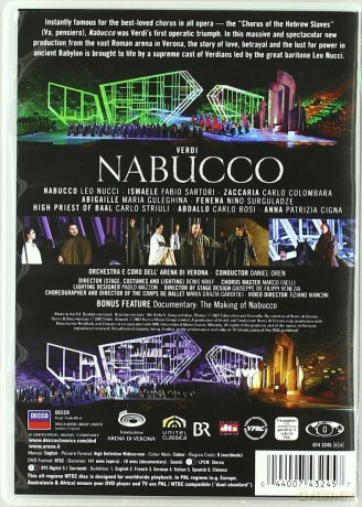 Nucci/Guleghina: Verdi:Nabucco [DVD]