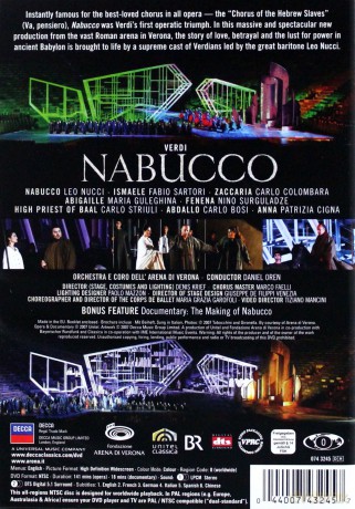 Nucci/Guleghina: Verdi:Nabucco [DVD]