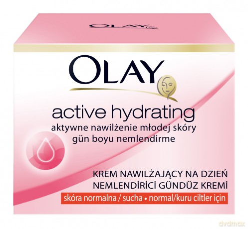Olay Active Hydrating Krem Aktywnie Nawilżający Na Dzień Dla Cery Normalnej I Suchej [KOSMETYKI]