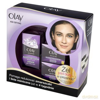 Zestaw Olay Age-Defying Krem Na Dzień 50ml+Krem Na Noc 50ml+Żel Po Oczy 15ml [KOSMETYKI]