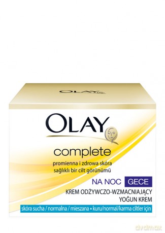 Olay Complete Care Krem Odżywczy Na Noc Dla Cery Suchej, Normalnej I Mieszanej [KOSMETYKI]
