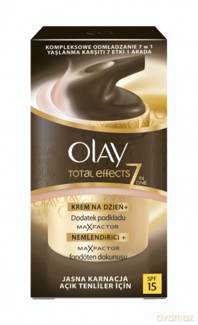 Olay Total Effects Touch Of Foundation Krem Na Dzień Jasna Karnacja 50ml [KOSMETYKI]