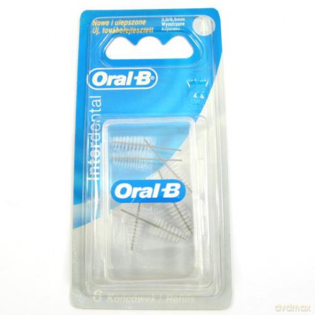 Oral-B Końcówki Choinkowe Do Szczoteczki Interdental (6sztuk)