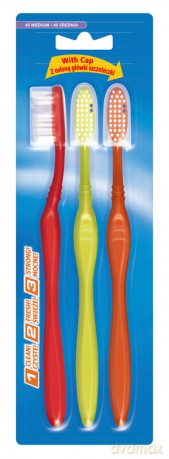 Oral-B Szczoteczka 123 Medium (Średnia) Tripack 40m