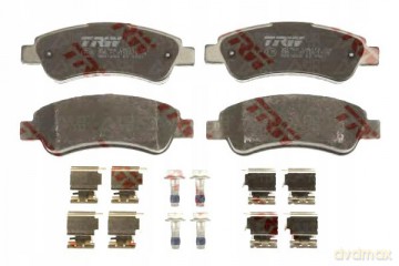 Zestaw klocków hamulcowych, hamulce tarczowe TRW GDB1682 Peugeot Fiat Citroen