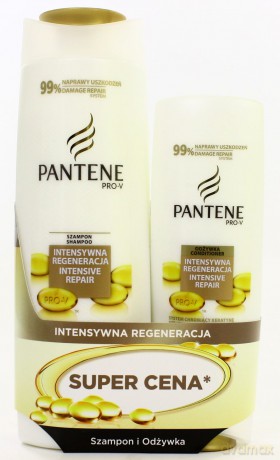 Pantene Pro-V Intensywna Regeneracja Szampon 400ml + Odżywka 200ml [KOSMETYKI]
