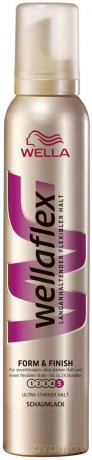 Pianka Wellaflex Nabyszczająca Maksymalnie Utrwalająca 200ml (4) [KOSMETYKI]