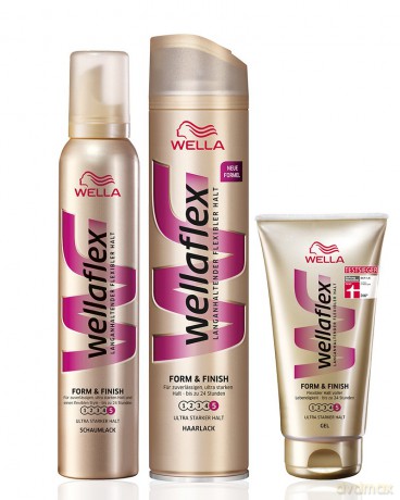 Pianka Wellaflex Nabyszczająca Maksymalnie Utrwalająca 200ml (4) [KOSMETYKI]