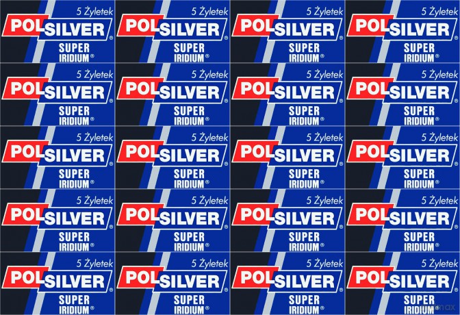 Polsilver Żyletka Super Iridium 100sztuk (20*5) [KOSMETYKI]
